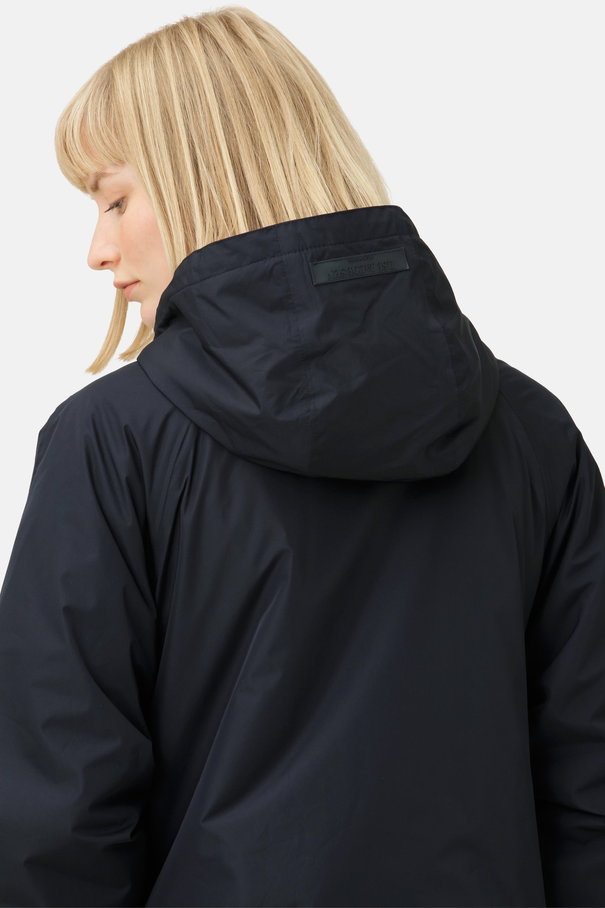 Ilse Jacobsen Hornbæk Rain Long Raincoat Winter coat 660 Dark Indigo